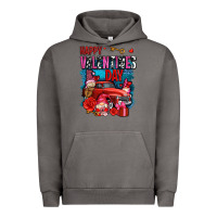 Pigment Tornado happy valentines day with gnomes and truck olivia Urban Hoodie - OliviaCreatesArt