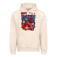Sandshell happy valentines day with gnomes and truck olivia Urban Hoodie - OliviaCreatesArt
