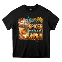 Black whatever spıces your pumpkin Heavy Core Tee - BarkalooDesign