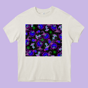 Halloween Heavy Core Tee Designed By Texasbilliewilder