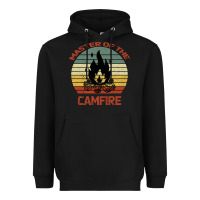 Black Master Of The Camfire Heavyweight Hoodie - Bettercallsaul