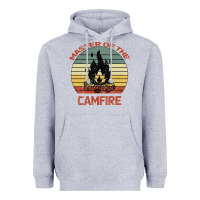 Heather Grey Master Of The Camfire Heavyweight Hoodie - Bettercallsaul