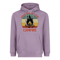 Lavender Master Of The Camfire Heavyweight Hoodie - Bettercallsaul