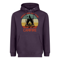 Plum Master Of The Camfire Heavyweight Hoodie - Bettercallsaul