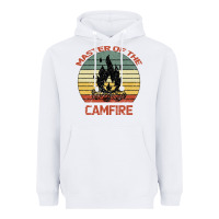White Master Of The Camfire Heavyweight Hoodie - Bettercallsaul