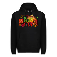 Black Mama cita Premium Hoodie - NancyCooperArtShop