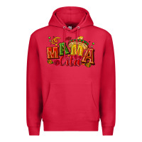 Cardinal Mama cita Premium Hoodie - NancyCooperArtShop