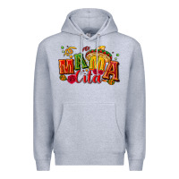 Heather Grey Mama cita Premium Hoodie - NancyCooperArtShop