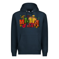 Navy Mama cita Premium Hoodie - NancyCooperArtShop