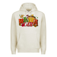Oatmeal Heather Mama cita Premium Hoodie - NancyCooperArtShop