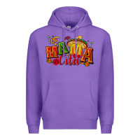 Purple Mama cita Premium Hoodie - NancyCooperArtShop