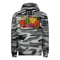 Slate Camo Mama cita Premium Hoodie - NancyCooperArtShop