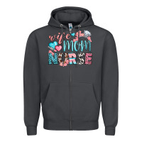 Smoke Wife Mom Nurse Zipper Hoodie - BundleAndBundleShop
