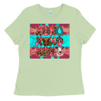 Matcha xoxo calf heifer Ladies Tee - JahusDesignShop