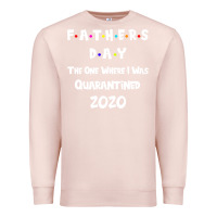 Pale Pink Father s Day The One Where I Was Quarantined 2020 Premium Sweatshirt - Bettercallsaul