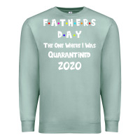 Seafoam Father s Day The One Where I Was Quarantined 2020 Premium Sweatshirt - Bettercallsaul