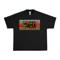 Black mama Christmas Urban Heavy Tee - Jasminsmagicworld