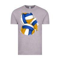 Vintage Zinc volleyball patch Vintage Tee - AdoDesignShop