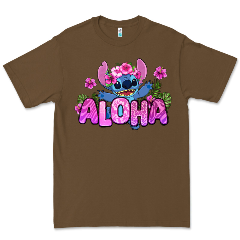 Aloha Summer Stitch Premium Tee by Zillion Design Studio | Teevron