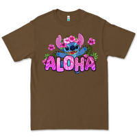 Cacao aloha summer stitch Premium Tee - Zillion Design Studio