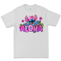 Dove Grey aloha summer stitch Premium Tee - Zillion Design Studio