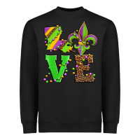 Black love mardi gras Heavyweight Sweatshirt - Jasminsmagicworld
