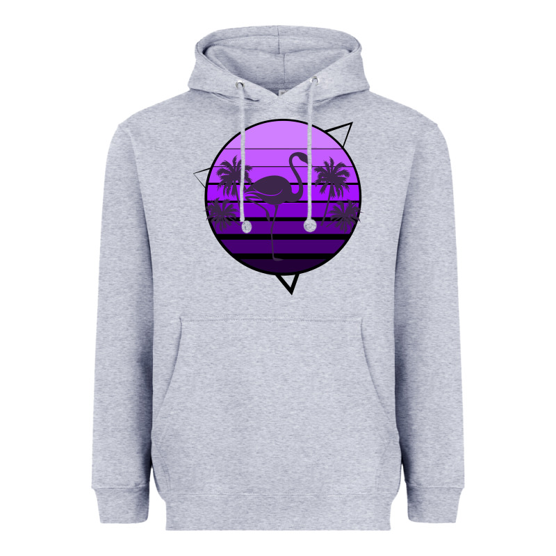 Flamingo Palm Heavyweight Hoodie by Bettercallsaul | Teevron