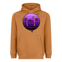 Meerkat Flamingo Palm Heavyweight Hoodie - Bettercallsaul