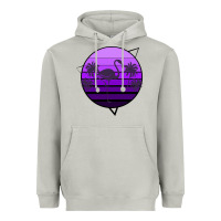 Moon Dust Flamingo Palm Heavyweight Hoodie - Bettercallsaul