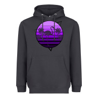 Smoke Flamingo Palm Heavyweight Hoodie - Bettercallsaul