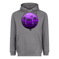 Storm Flamingo Palm Heavyweight Hoodie - Bettercallsaul