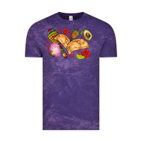 Cloud Purple empanadas roses onion lime and avocado Vintage Tee - AdoDesignShop