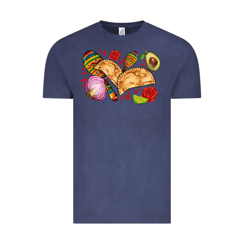 Empanadas Roses Onion Lime And Avocado Vintage Tee by AdoDesignShop | Teevron
