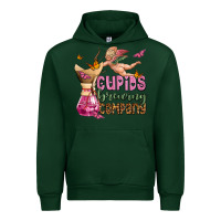 Forest Green cupids brewıng  company olivia Urban Hoodie - OliviaCreatesArt