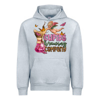 Heather Grey cupids brewıng  company olivia Urban Hoodie - OliviaCreatesArt