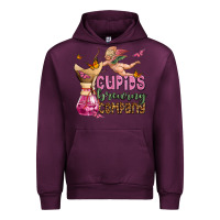 Mauve Wine cupids brewıng  company olivia Urban Hoodie - OliviaCreatesArt