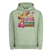 Pigment Oil Green cupids brewıng  company olivia Urban Hoodie - OliviaCreatesArt