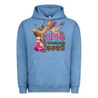 Pigment Pebble Blue cupids brewıng  company olivia Urban Hoodie - OliviaCreatesArt