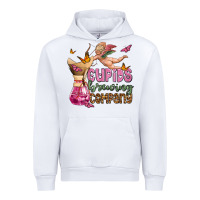 White cupids brewıng  company olivia Urban Hoodie - OliviaCreatesArt