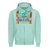 Seafoam Wife Mom Nurse Tumbler Zipper Hoodie - BundleAndBundleShop