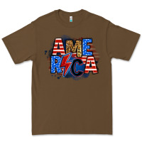 Cacao america lightning bolt Premium Tee - Zillion Design Studio
