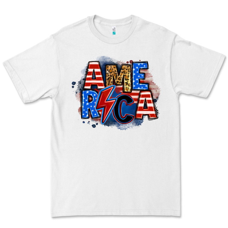 America Lightning Bolt Premium Tee by Zillion Design Studio | Teevron