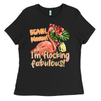 Black im flocking fabulous Ladies Tee - texasbilliewilder
