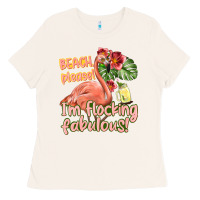 Bone im flocking fabulous Ladies Tee - texasbilliewilder
