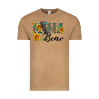 Vintage Camel blue mama bear with cute bear Vintage Tee - Artiststas