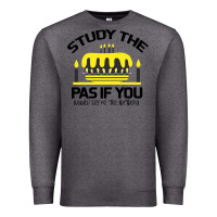 Charcoal Heather Study the past if you would define the future shi Premium Sweatshirt - Bettercallsaul