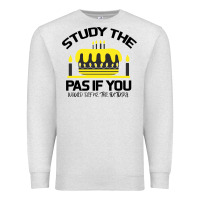 Oatmeal Heather Study the past if you would define the future shi Premium Sweatshirt - Bettercallsaul