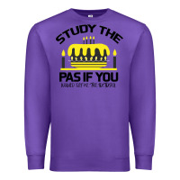Purple Study the past if you would define the future shi Premium Sweatshirt - Bettercallsaul