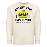 Sandshell Study the past if you would define the future shi Premium Sweatshirt - Bettercallsaul