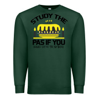 Sports Green Study the past if you would define the future shi Premium Sweatshirt - Bettercallsaul